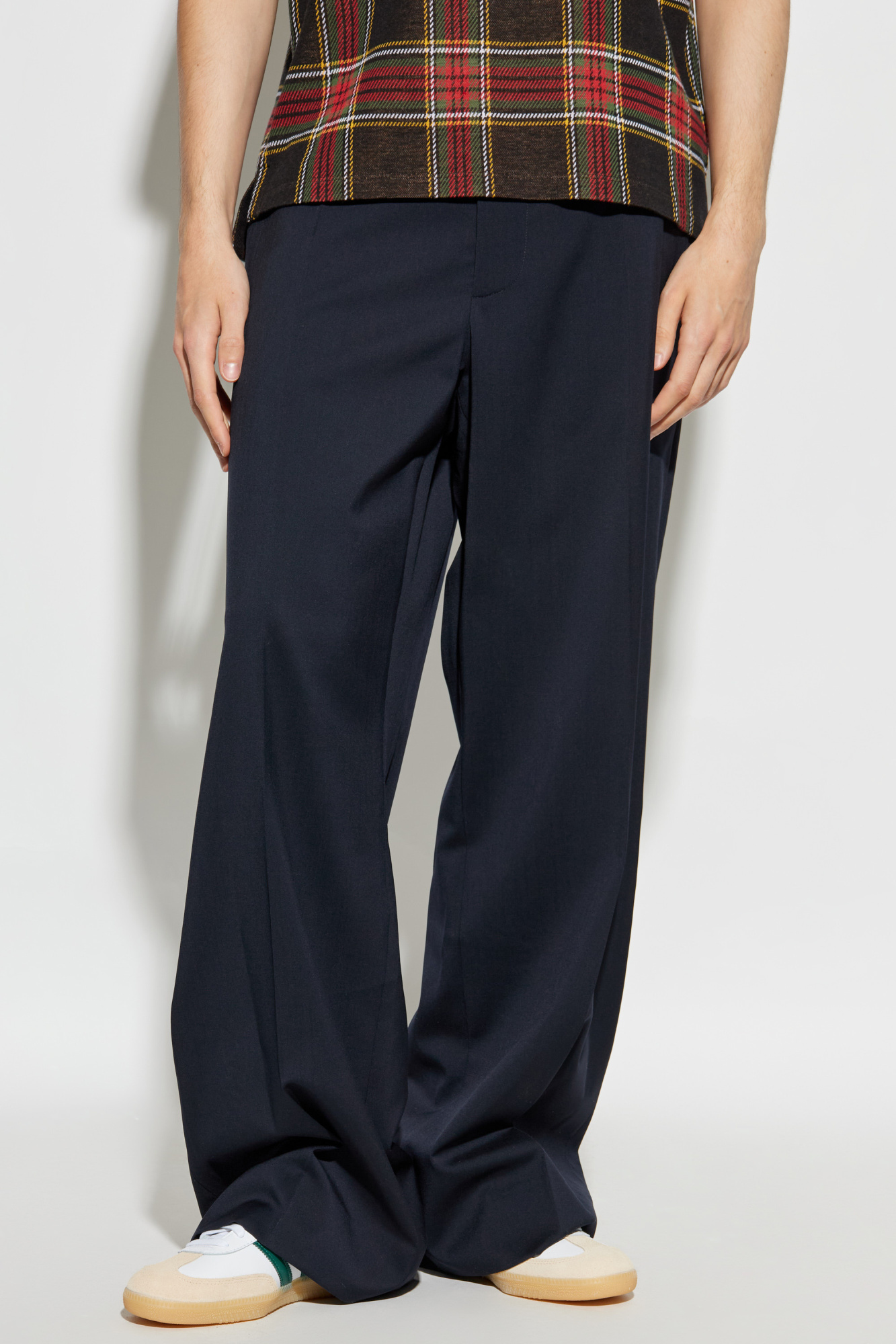 Navy blue Wool trousers Vivienne Westwood - Vitkac AS